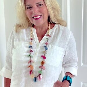 TAGUA Necklace Artisan Handmade Eco-Friendly Tagua Ecuador Rainforest unique